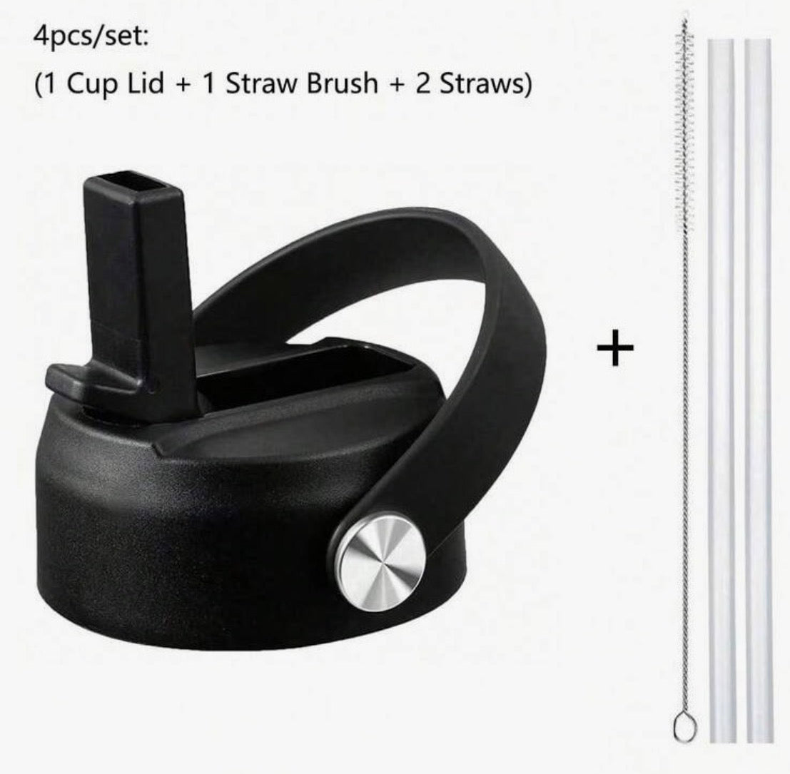 4pcs Straw Lids