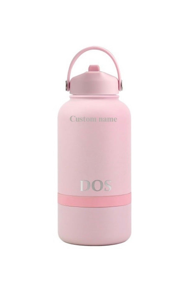 DOS. CUSTOM ENGRAVED WATER BOTTLES