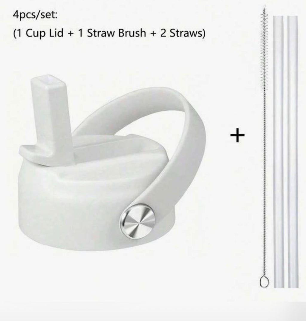 4pcs Straw Lids