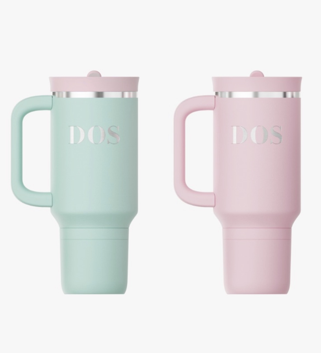 Jilly Cup 40oz tumbler with hidden storage base