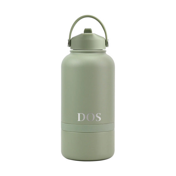 Moss Green DOS Water Bottle