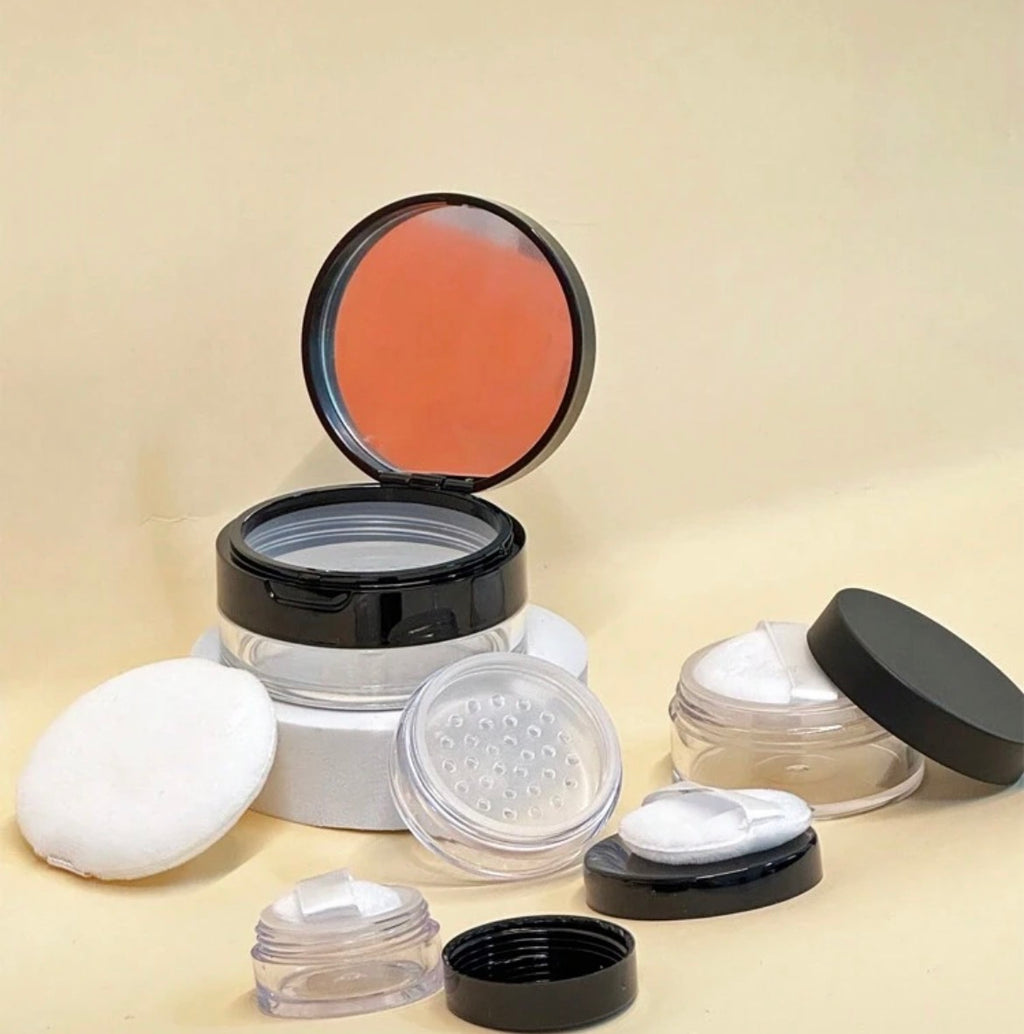 Mini Refillable Powder Containers full set