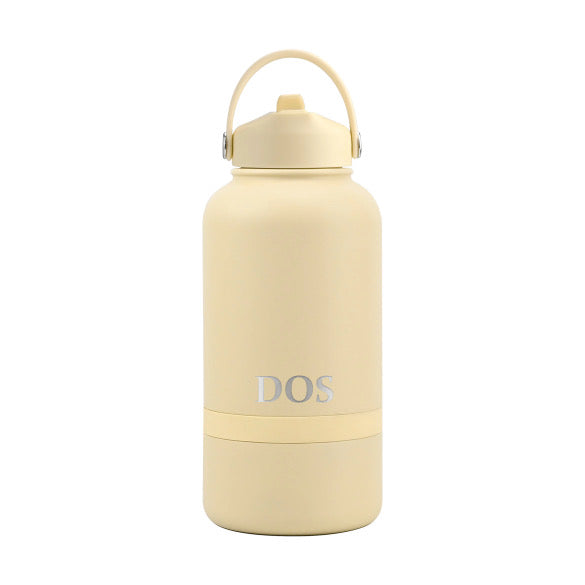 Pastel Yellow DOS Water Bottle