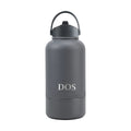 Grey DOS Water Bottle