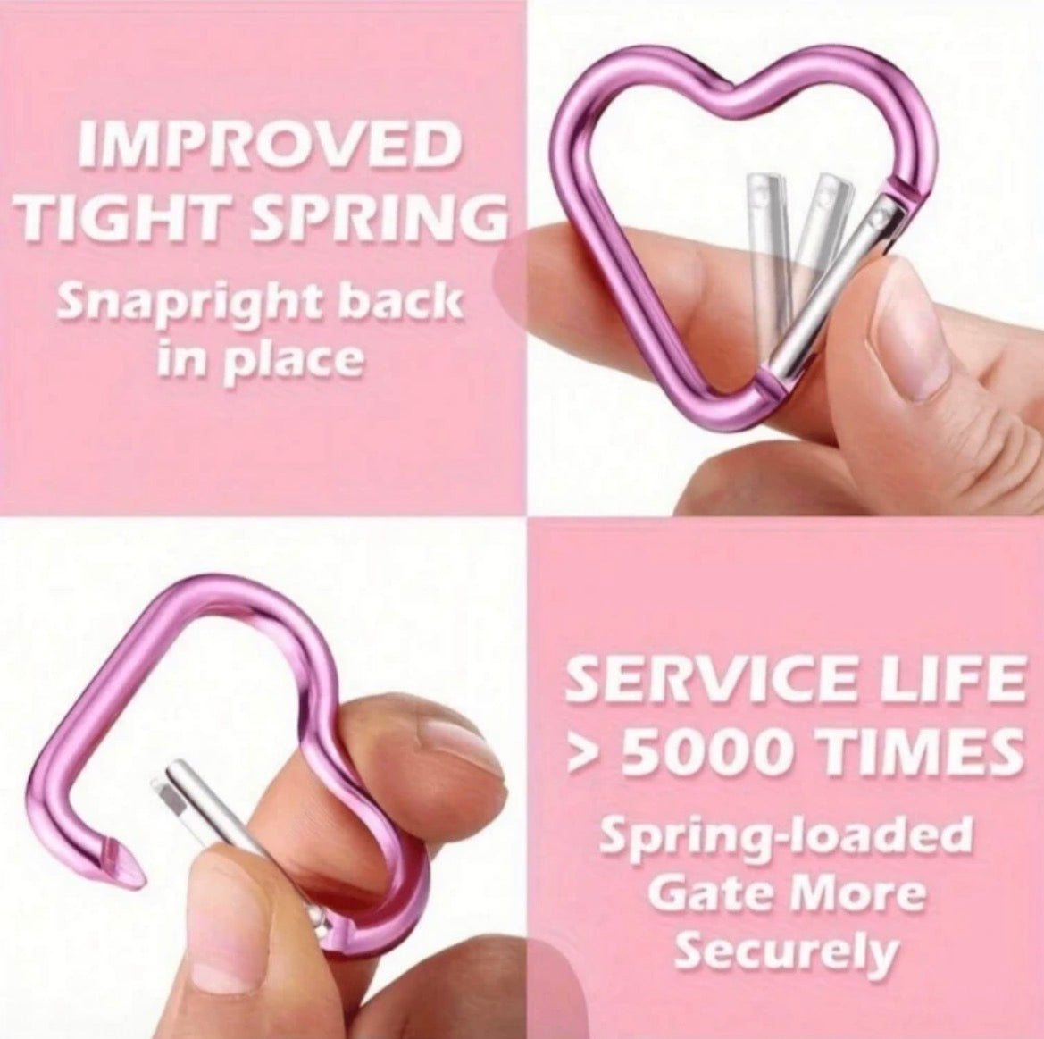 DOS Heart Carabiner