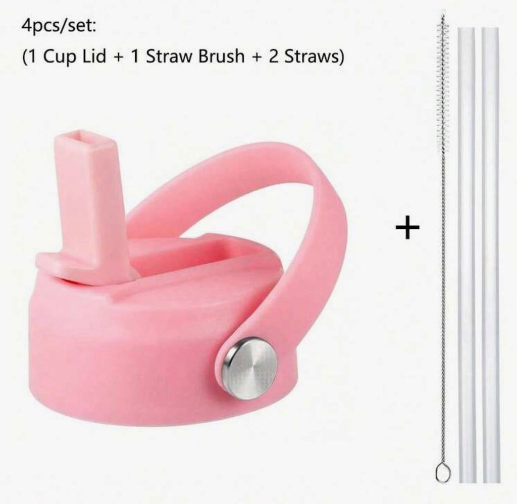 4pcs Straw Lids