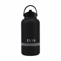Black DOS 1L water bottle with hidden storage base